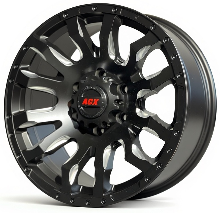 Pro Wheels Prowheels88752 9x18/6x139.7 D110.1 ET10 4 диска черный, серебристый