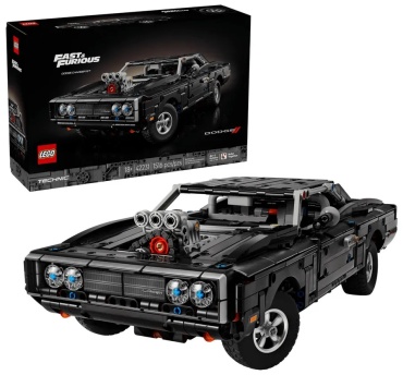 Конструктор LEGO Конструктор Technic Техник Fast and Furious Dodge Charger R/T 42231, деталей 1516 шт