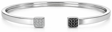 AQUAMARINE 74858АЧ длина 18 см, вес 4 г серебро, плетение отсутствует