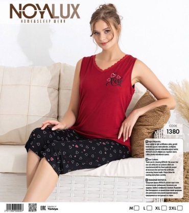 Пижама NOYALUX черный, красный