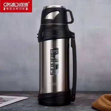 Классический термос D.KADI KD-9010 2 л серый