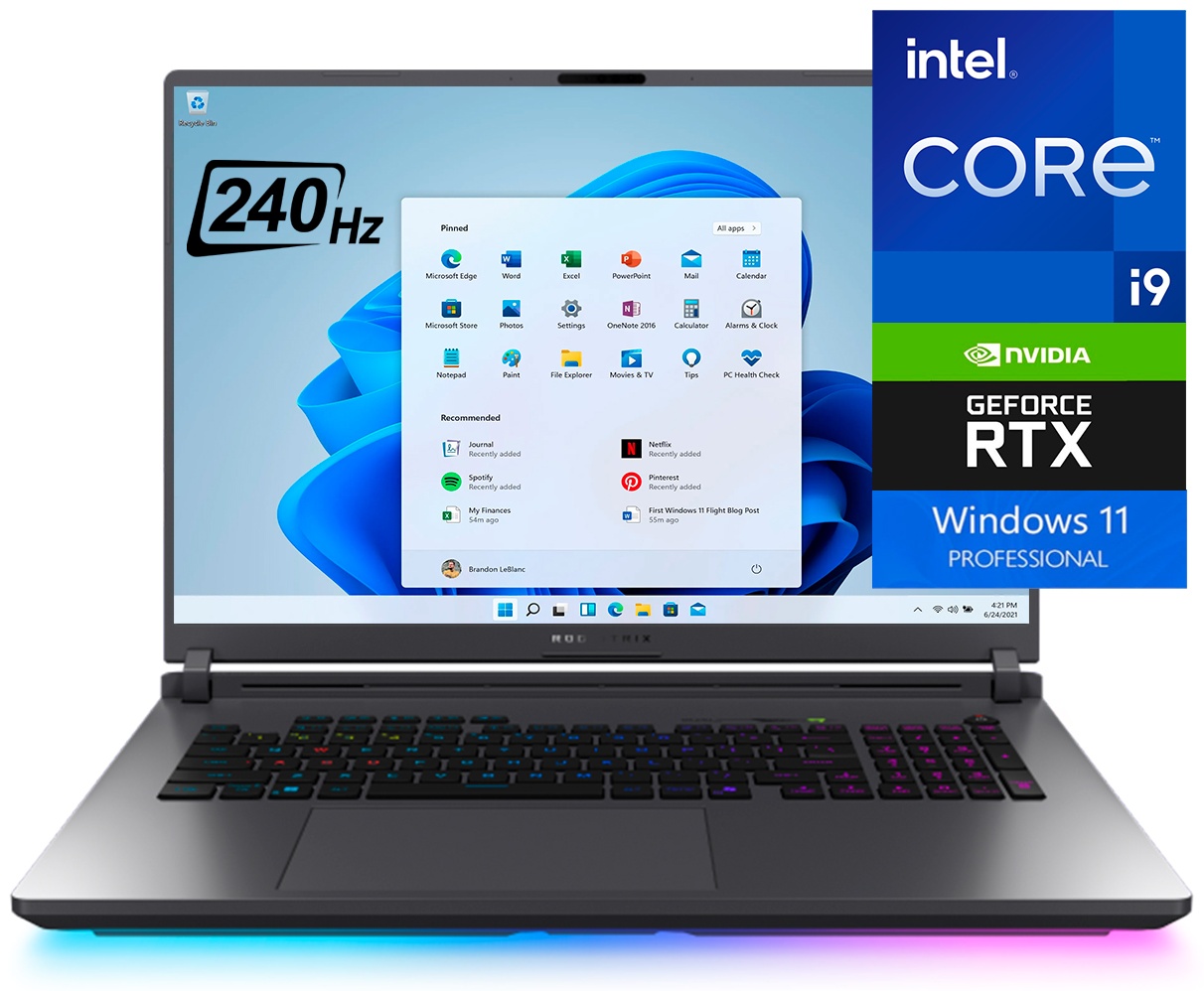 Ноутбук ASUS ROG Strix G18 G815JMR-S9050A 18" / 32 Гб / SSD 1000 Гб / Win 11 Pro / 90NR0LE1-M00LC0