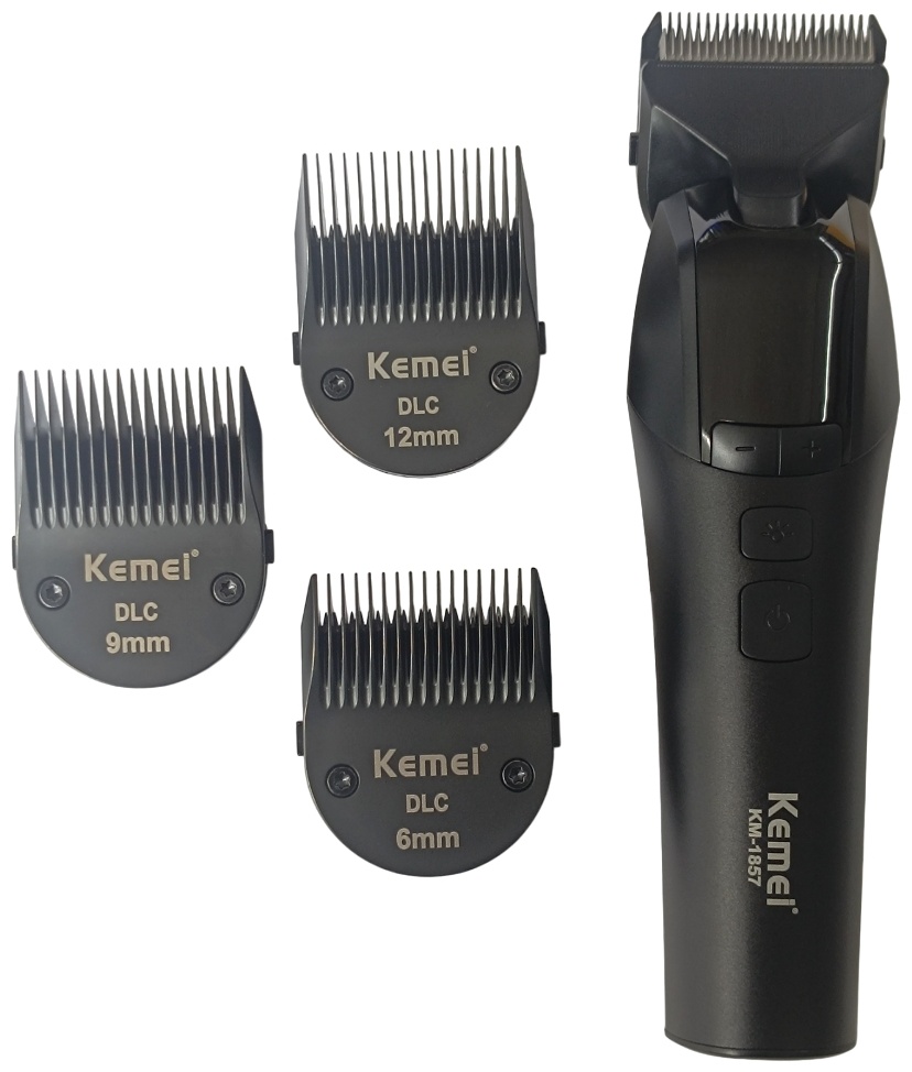 Kemei машинка для стрижки KM-1857 черный