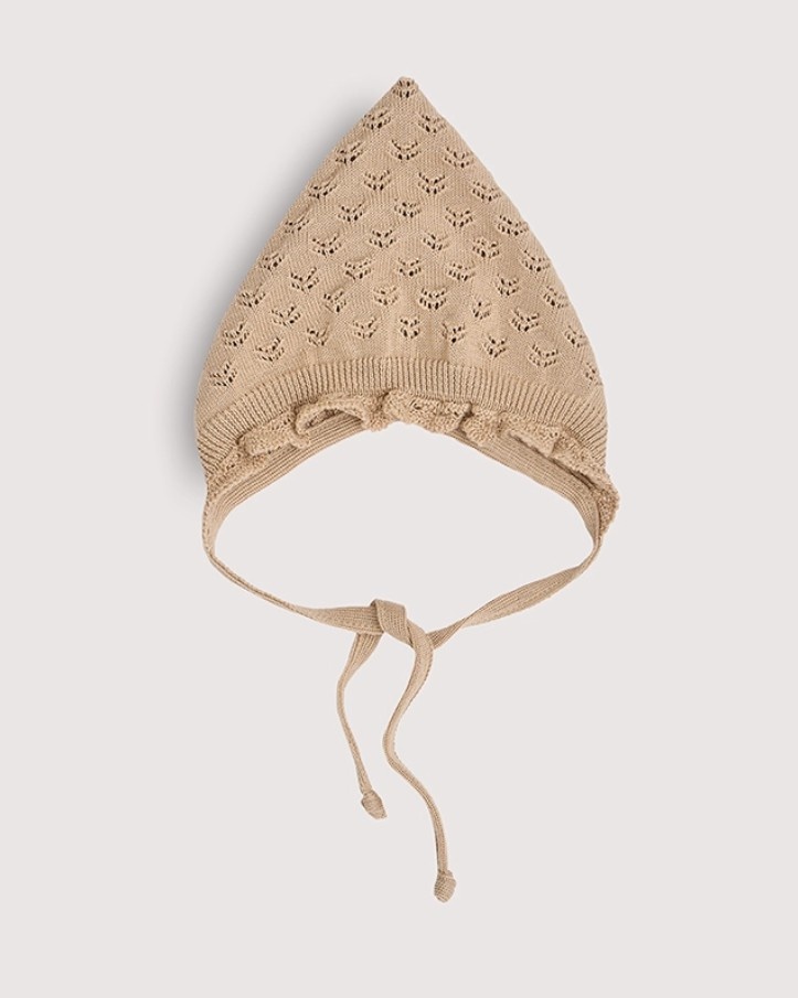 Чепчик Loomknits LW5177 коричневый 46, 48