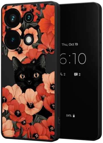 Чехол Mcover для POCO Redmi Note 13 Pro, Poco M6 Pro рисунок