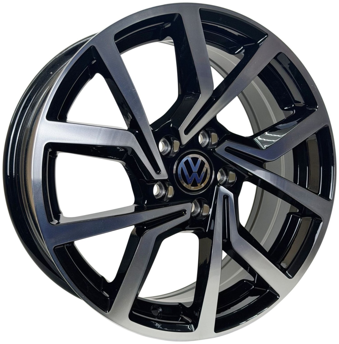 Wheels 5125DD 6.5x16/5x100 D57.1 ET40 4 диска черный, хром