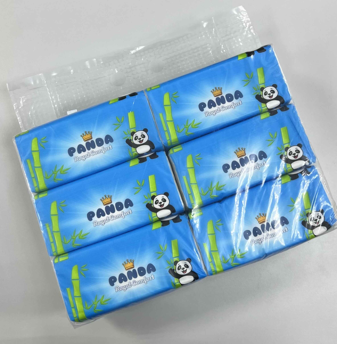 Бумажные салфетки Panda 6 шт