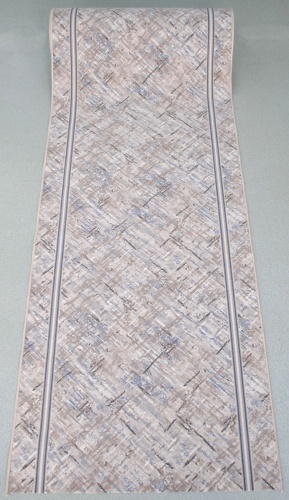 Ковровая дорожка Carpets Vitebsk безворсовая, полиамид, войлок, 80 см x 1.5 м