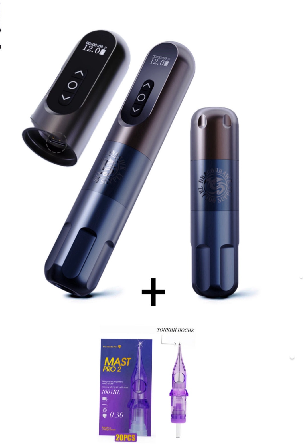 Тату-машинка Dragon Hawk Mast Dragonhawk Elite Versatile X2 battery роторная 10000