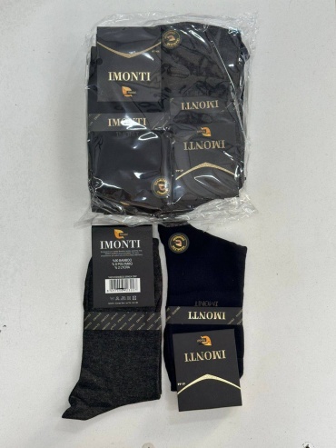 Носки Imonti 6 пар черный 41-44