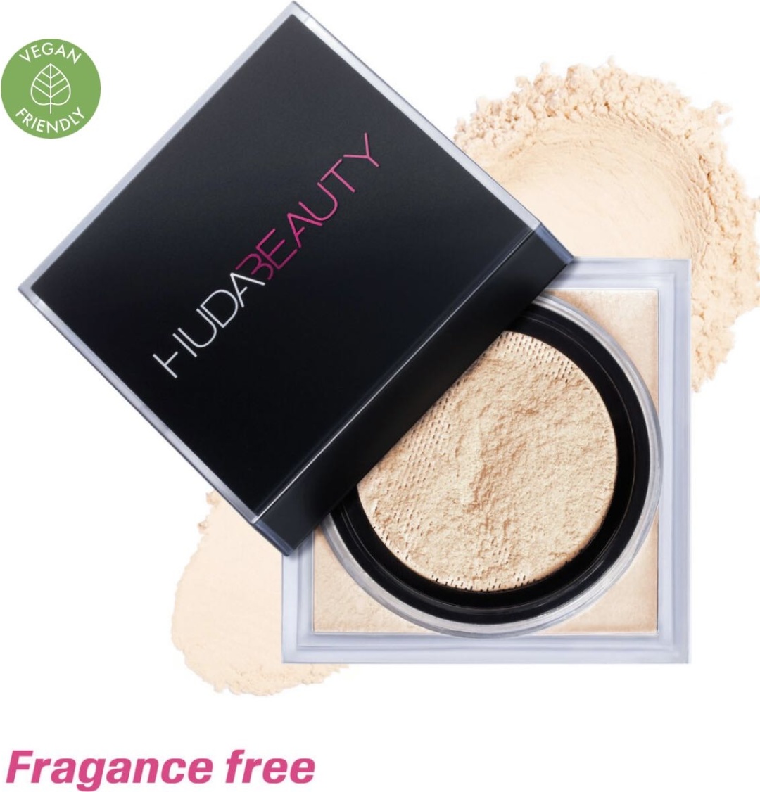 Пудра Huda Beauty Easy Bake Fragrance Free Loose Baking and Setting Powder рассыпчатая Pound Cake бежевый