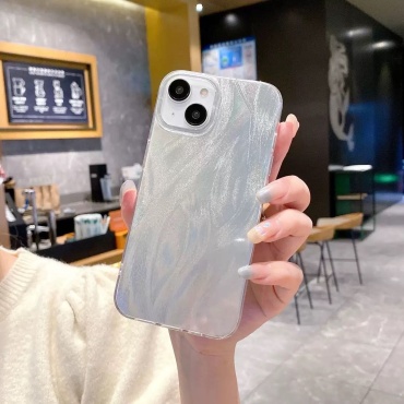 Чехол для Apple iPhone 14 серебристый