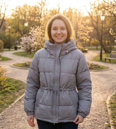 Демисезонная куртка KATYA серый