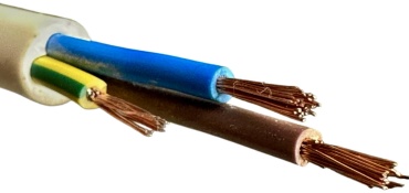 Кабель TTR 3x2.5, 1 м