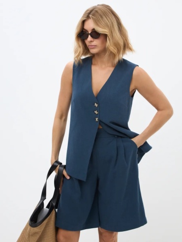 Классические шорты ИВАDRESS синий