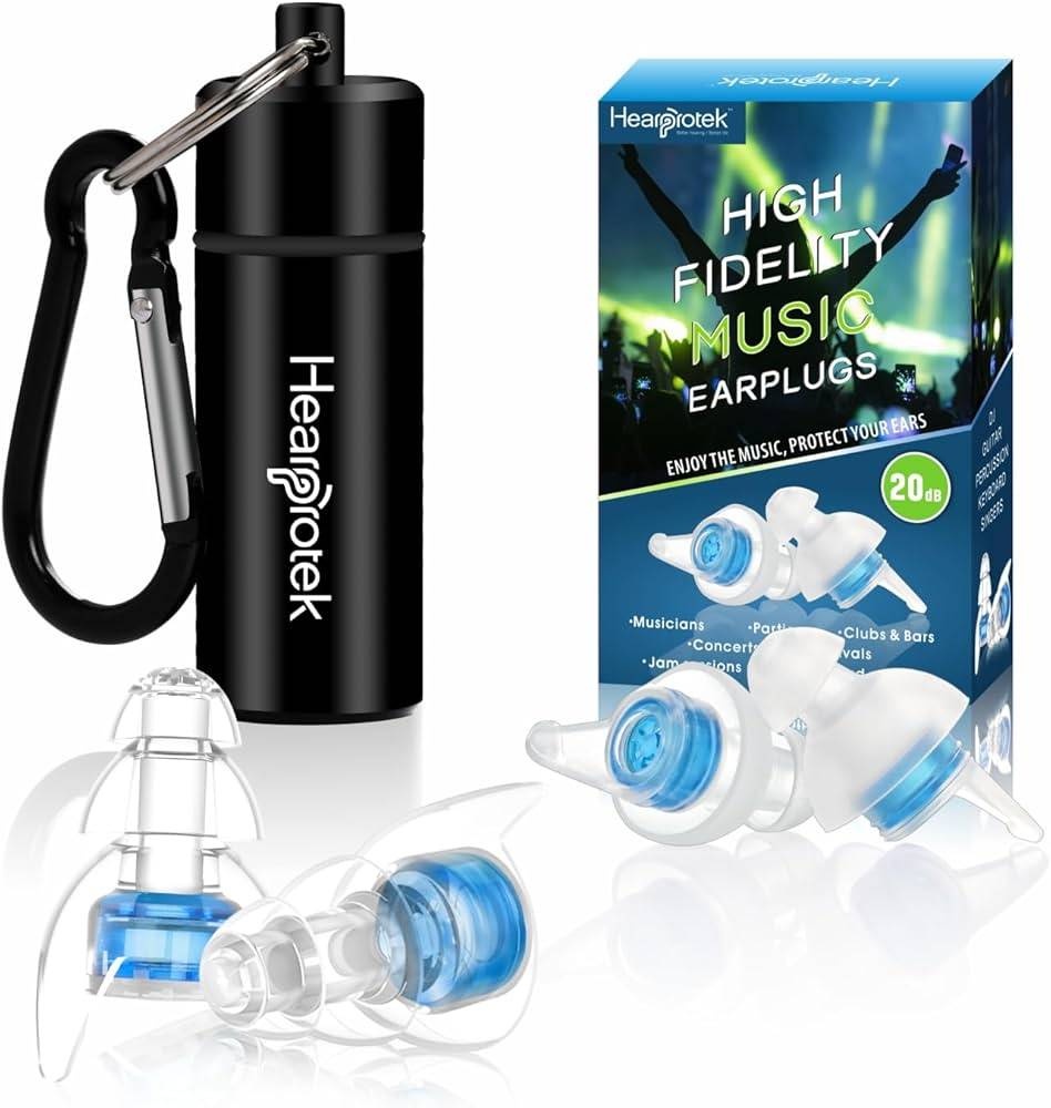 Беруши для музыкантов Беруши Hearprotek HIGH FIDELITY MUSIC EARPLUGS
