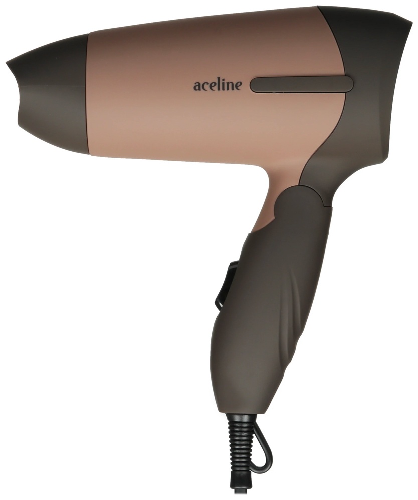 Aceline BA-200 компактный фен черный, коричневый