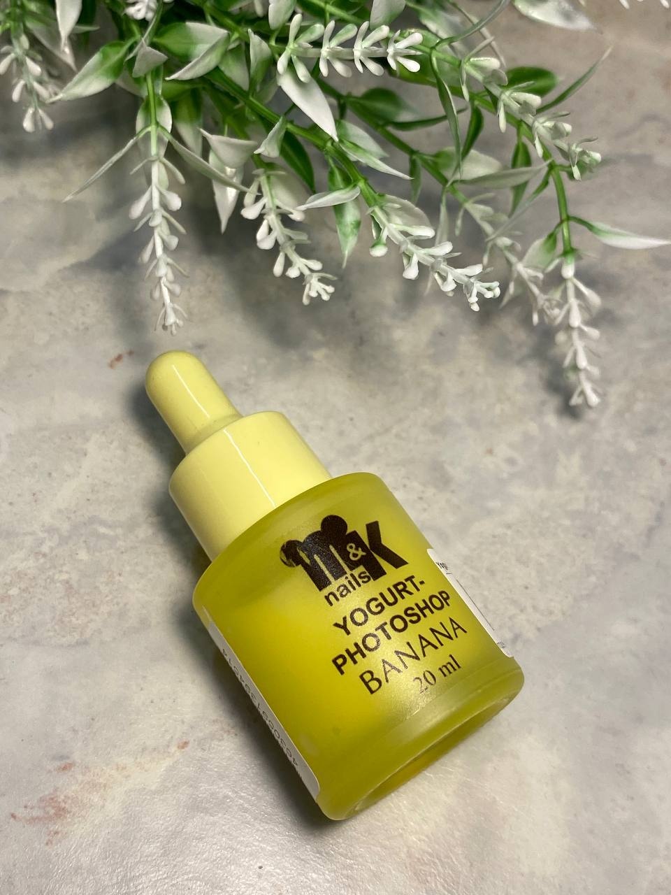 M&K nails флюид Yogurt-photoshop для рук/кутикулы Banana 20мл 20 мл