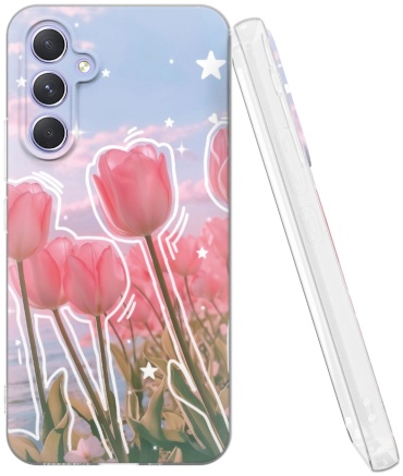 Чехол Mcover для Samsung Galaxy A55 рисунок