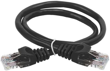 Кабель OK-net RJ-45 - RJ-45 COMTEQ-UTP-RJ45-1м-BL LSZH Cat.5e