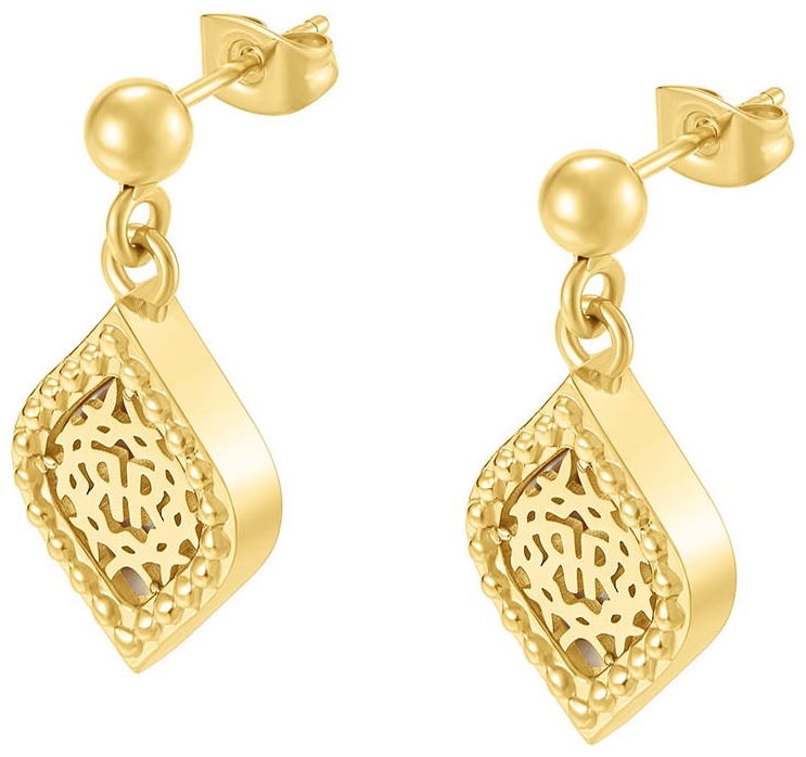 Серьги Cerruti 1881 медицинская сталь, без вставок
