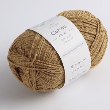 Моток Super Strenght Cotton cloud Warm beige 150 м 75 г