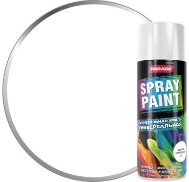 PARADE эмаль Spray paint тон белый, 400 мл