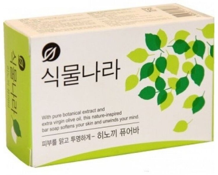Кусковое мыло туалетное CJ LION Shingmulnara (Hinoki) 100 г
