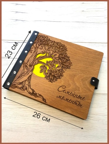 ANS craft фотокнига Семейные моменты 25х22 семейный формат 10x15
