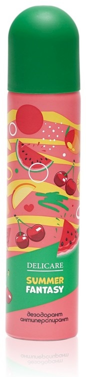 Delicare Summer fantasy дезодорант-антиперспирант для женщин 75 мл