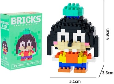 Конструктор Bricks Гуфи BRICKS 6316, деталей 232 шт