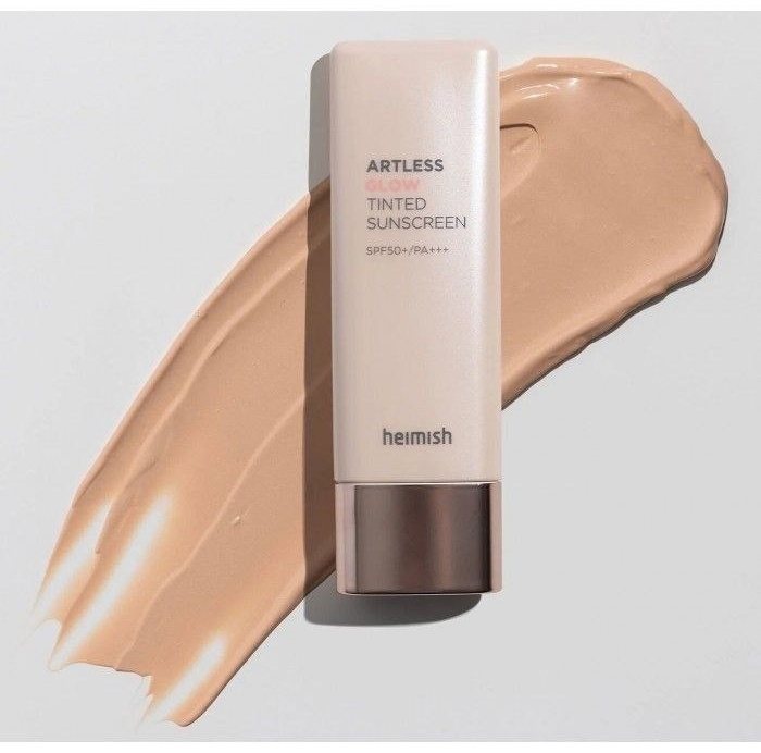 Heimish Artless Glow Tinted Sunscreen Shine Beige SPF50 основа под макияж для лица 40 мл