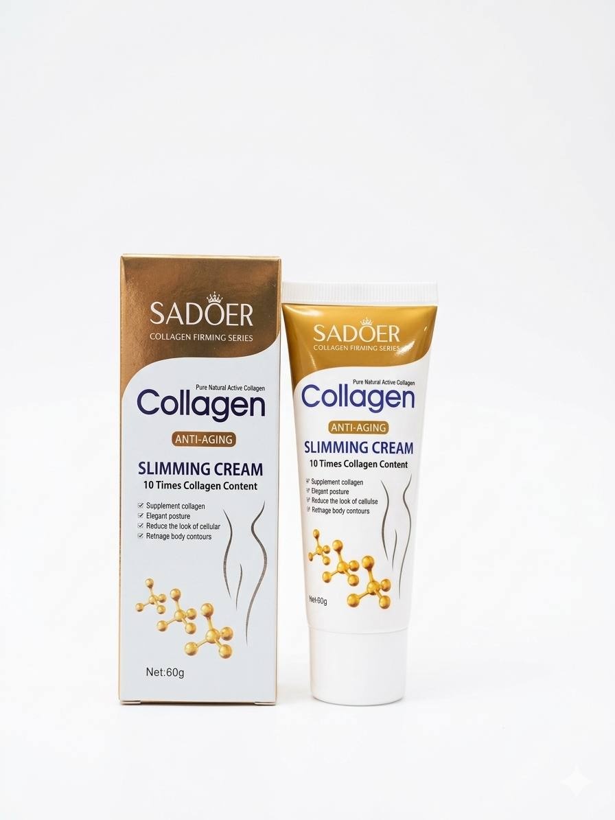 SADOER Collagen Anti-Aging Slimming Cream - Коллагеновый крем для похудения крем 60 г