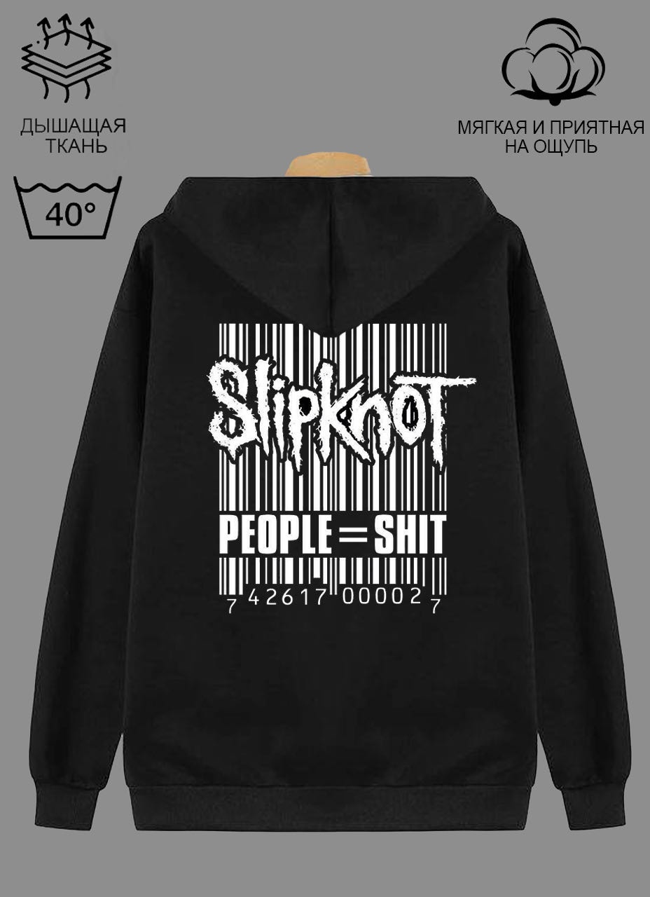 Худи Qazahi brand черный