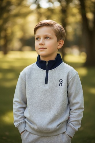 Свитшот Kids Moda QN серебристый