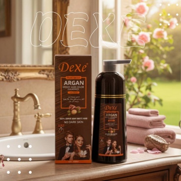 Dexe Argan Light Brown шампунь оттеночный 420 мл