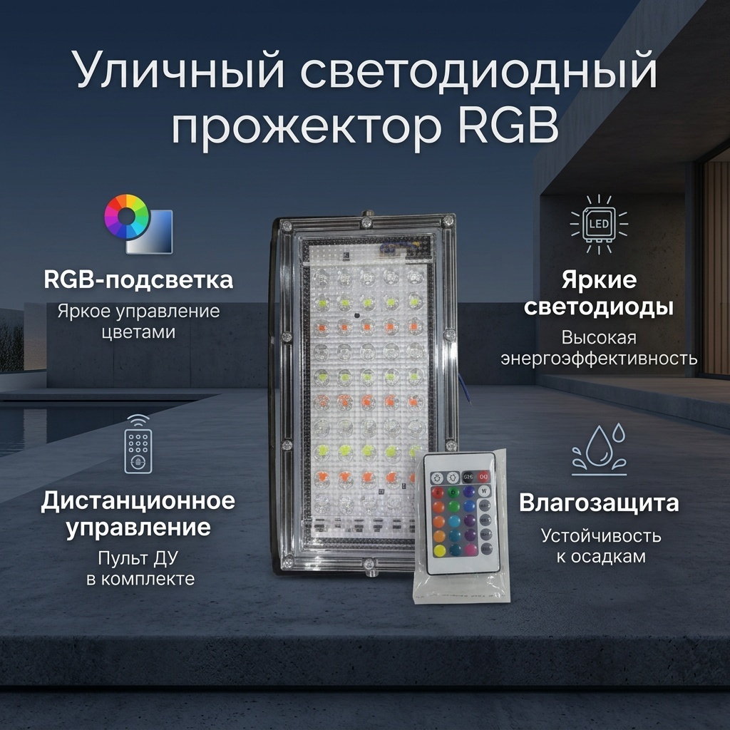 Уличный светильник на столбе / опоре LED 9 см