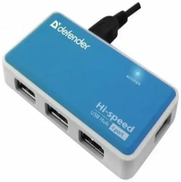 Док-станция Defender Quadro Power (83503) синий