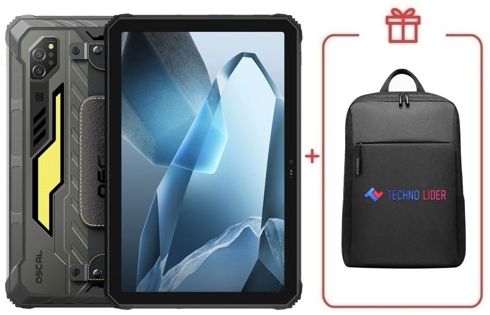 Планшет OSCAL Spider 10 LTE 11 дюйм 8 Гб/256 Гб черный + подарок