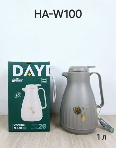 Классический термос DAYI HA-W100 1 л серый