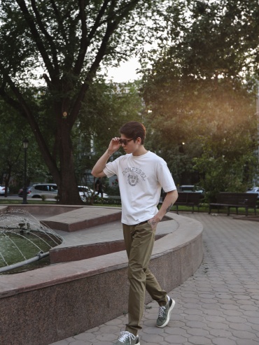 Чиносы PT1 бежевый