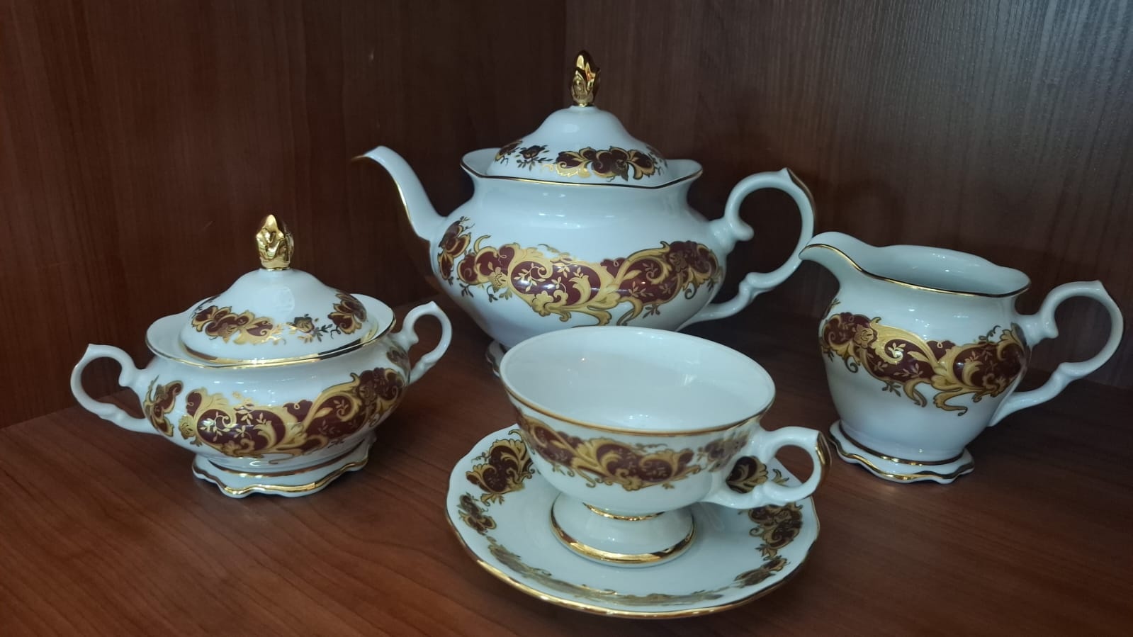 Сервиз на 6 персон Epiag Lofida Porcelain , предметов: 15, чайный, фарфор