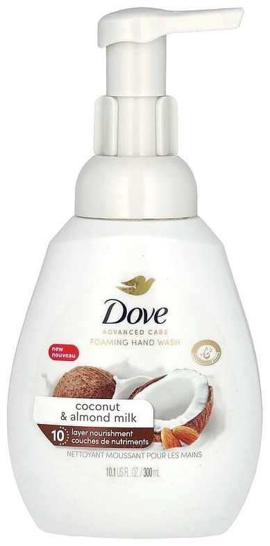 Dove питательная пенка для мытья тела, 400 мл пенка 400 мл