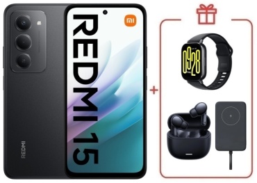 REDMI 15 8 ГБ/256 ГБ черный + подарки