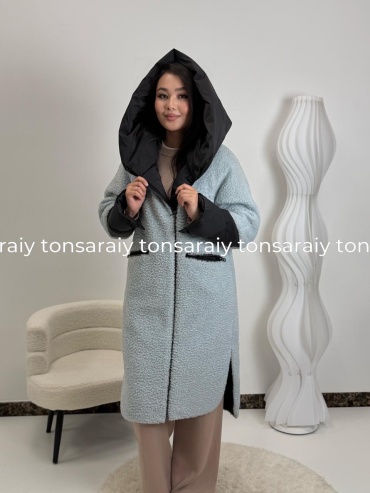 Зимняя куртка ТОН САРАЙЫ голубой