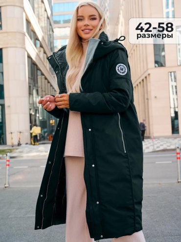 Демисезонная куртка черный