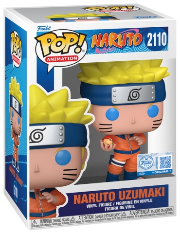 Funko Pop! Naruto Uzumaki (Water Balloon Exclusive) Наруто Узумаки 2110 10 см 1 шт