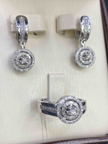 DN Jewelry 972 вес 9.62 г золото, бриллиант