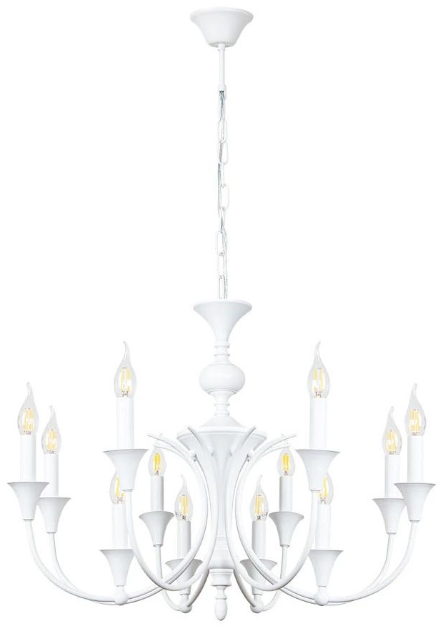 Люстра подвесная Arte Lamp E14, кол-во ламп: 12 шт