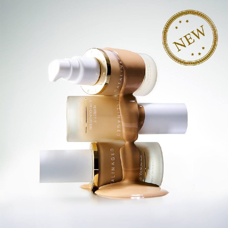 Catalina Geo Catalina Geo Perfect it Glow Foundation тональный крем YG01 Soft Vanilla 40 мл